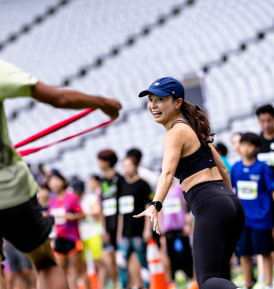 「応援」する、されるを楽しむリレーマラソン